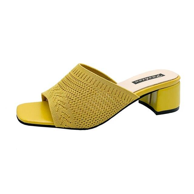Large Size Summer Sandals Women Shoes Women Mules Slides Peep Toe Square High Heels Sandals Female Shoe Casual Square Heel 2026 40 жовтий
Large Size Summer Sandals Women Shoes Women Mules Slides Peep Toe Square High Heels Sandals Female Shoe Casual Square Heel 2026 40 жовтий