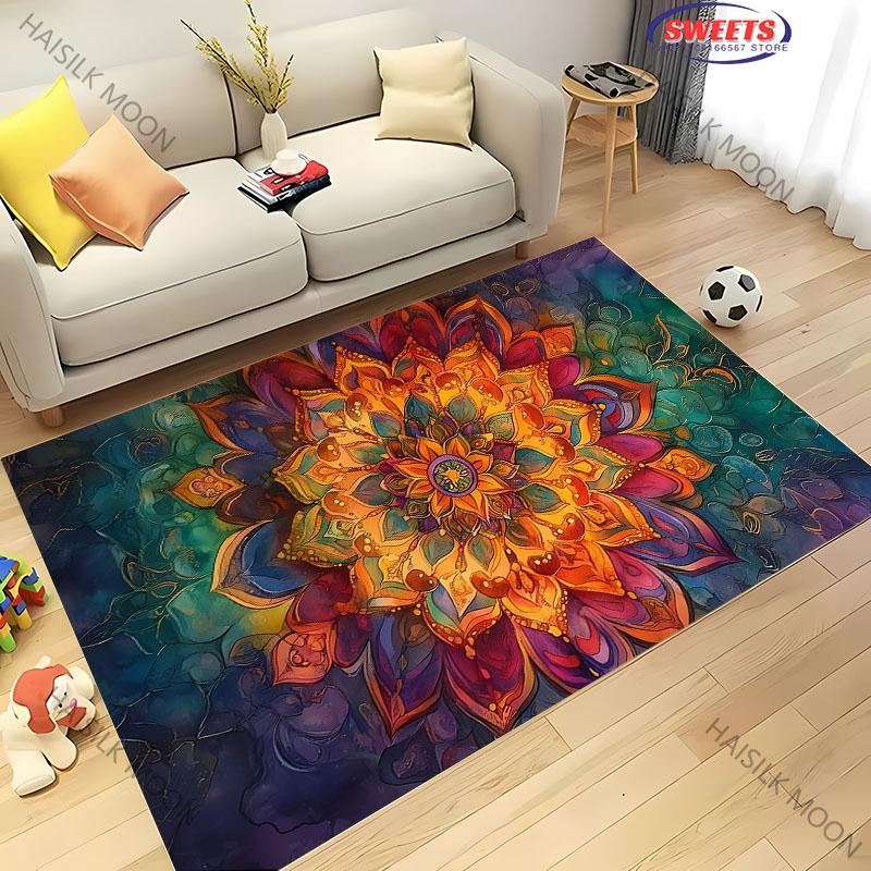 14 Styles Color Mandala Flowers Theme Carpet Living Room Bedroom Sofa Office Decorative Mat Four Seasons Available Holiday Gifts 40x60cm (16x24in)
14 Styles Color Mandala Flowers Theme Carpet Living Room Bedroom Sofa Office Decorative Mat Four Seasons Available Holiday Gifts 40x60cm (16x24in)