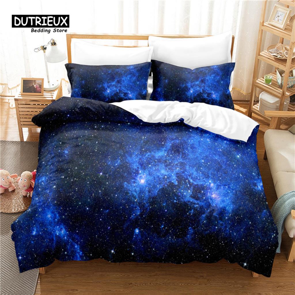 Постільна білизна «Зоряне небо», Набір ковдри з 3 предметів, М яка, зручна, дихаюча ковдра, Для декору спальні, гостьової кімнати 140x200cm 3pcs
Постільна білизна «Зоряне небо», Набір ковдри з 3 предметів, М яка, зручна, дихаюча ковдра, Для декору спальні, гостьової кімнати 140x200cm 3pcs