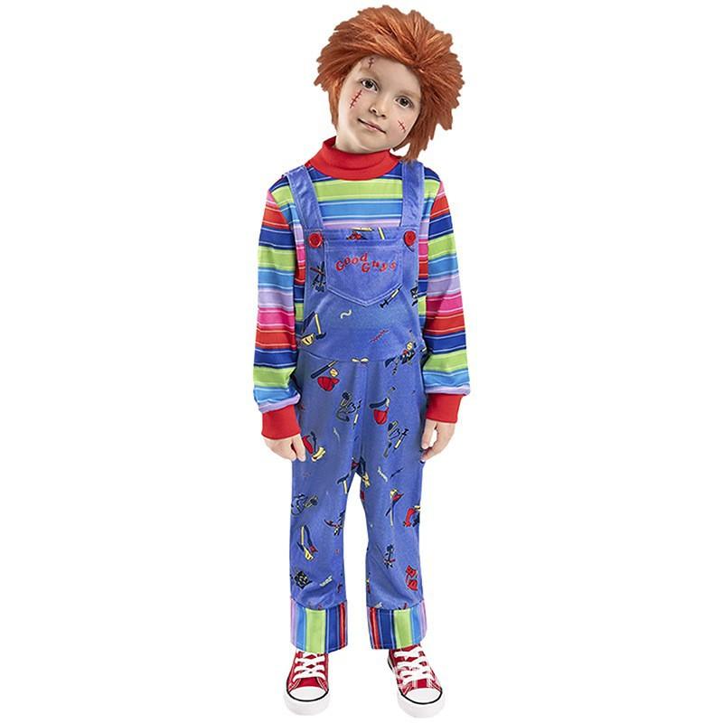 Popular Ghost Baby Returns Chucky Ghost Baby Chucky Cos Suit Skinny Straps Halloween Women S Two-Piece Set L
Popular Ghost Baby Returns Chucky Ghost Baby Chucky Cos Suit Skinny Straps Halloween Women S Two-Piece Set L