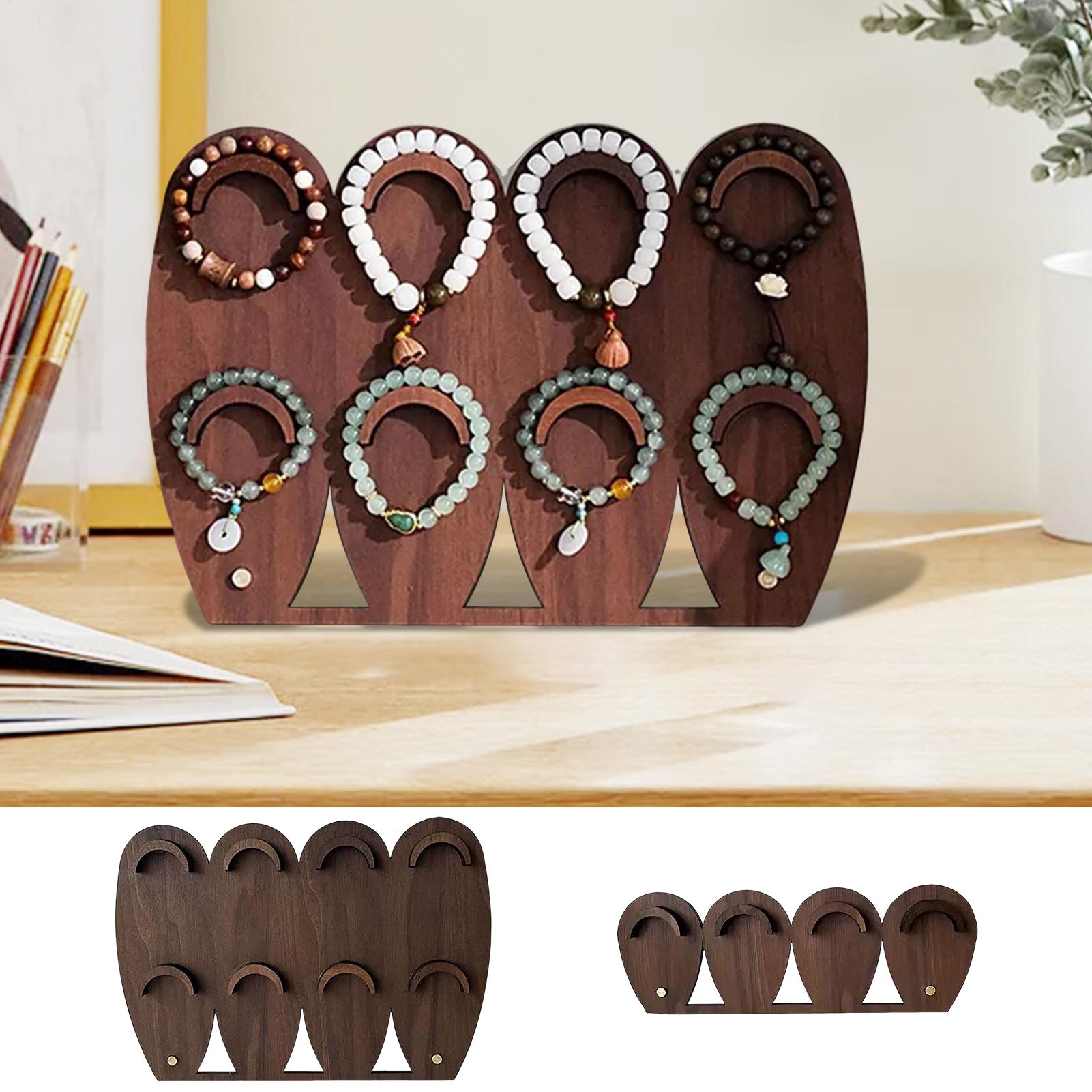 Bracelet Holder Organizer Wooden Multi-Hole Jewelry Organizer Display Rustic Storage Rack Decorative Space Saving Home Decor For
Bracelet Holder Organizer Wooden Multi-Hole Jewelry Organizer Display Rustic Storage Rack Decorative Space Saving Home Decor For