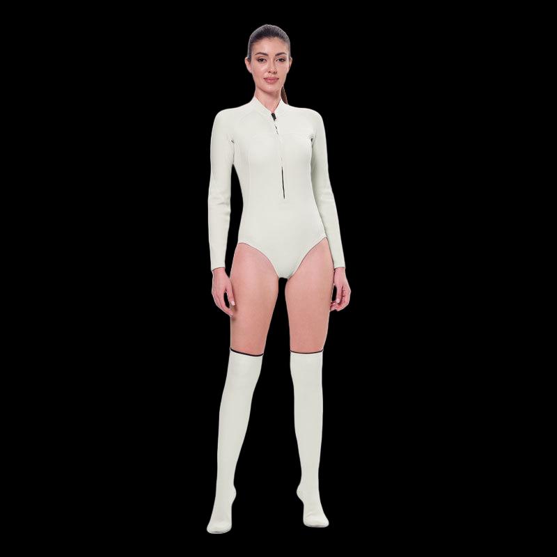 Women s Off-White Two-Piece Wetsuit One Size
Women s Off-White Two-Piece Wetsuit One Size