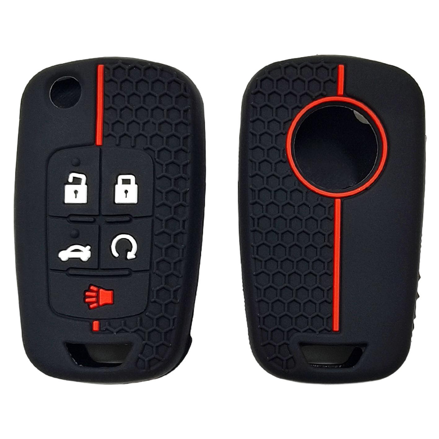 Rubber Car Key Fob Cover Silicone Protector Case for Chevrolet Cruze Equinox Camaro Sonic Flip Remote Keychain Accessories
Rubber Car Key Fob Cover Silicone Protector Case for Chevrolet Cruze Equinox Camaro Sonic Flip Remote Keychain Accessories