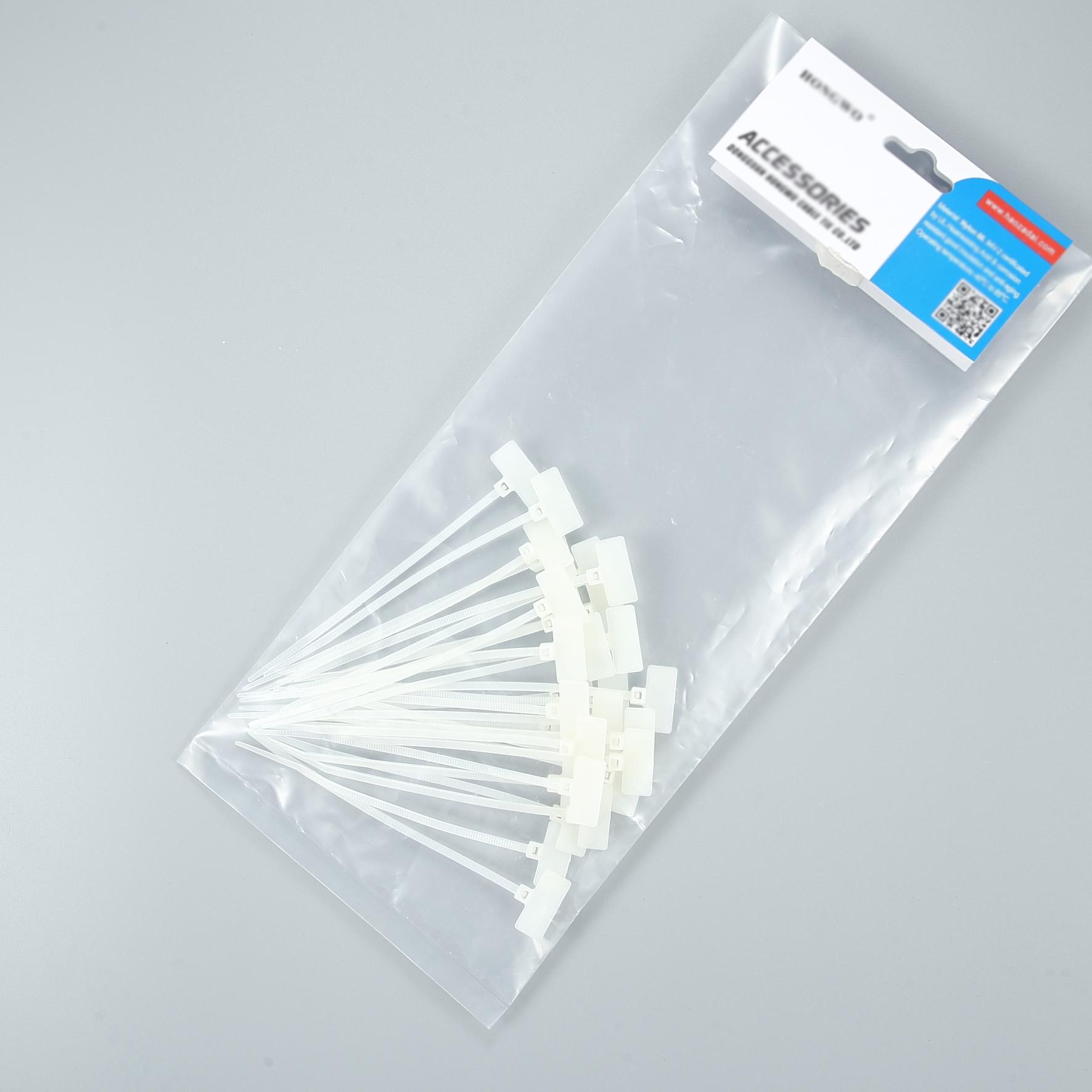 Високоякісні нейлонові кабельні стяжки 3*110mm*1000pcs білий
Високоякісні нейлонові кабельні стяжки 3*110mm*1000pcs білий