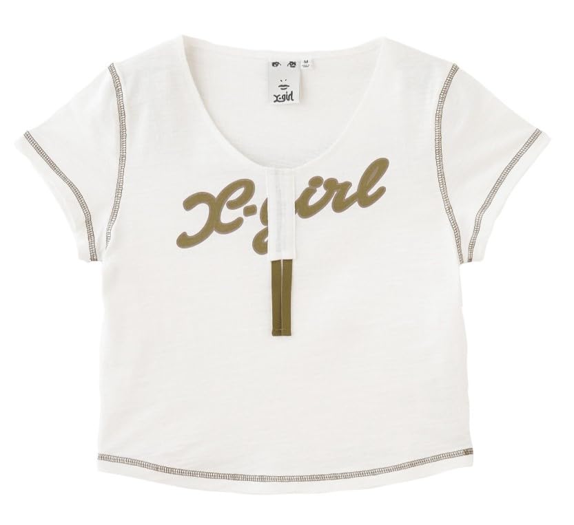 Ribboned Neck Baby Size S X-girl Top, 105251011024, White, білий
Ribboned Neck Baby Size S X-girl Top, 105251011024, White, білий
