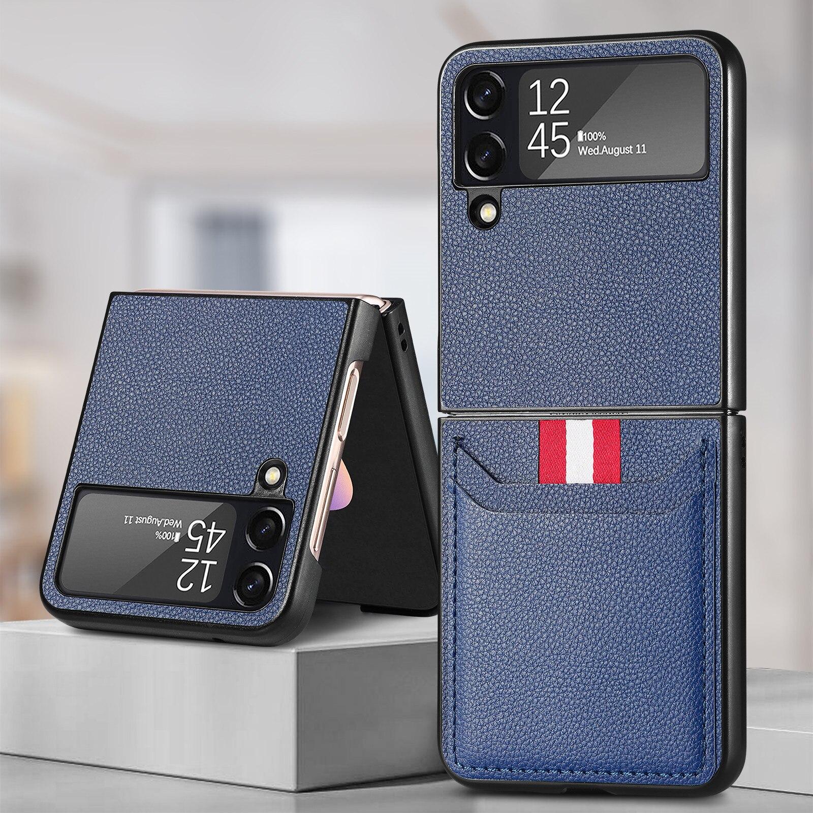 Кожаный чехол для телефона Zfip4 с защитой от детонации для Samsung Galaxy Z Flip4 Flip 3 5G Flip3 Flip 4 Zflip3 Card Holer Аксессуары для телефона
Кожаный чехол для телефона Zfip4 с защитой от детонации для Samsung Galaxy Z Flip4 Flip 3 5G Flip3 Flip 4 Zflip3 Card Holer Аксессуары для телефона