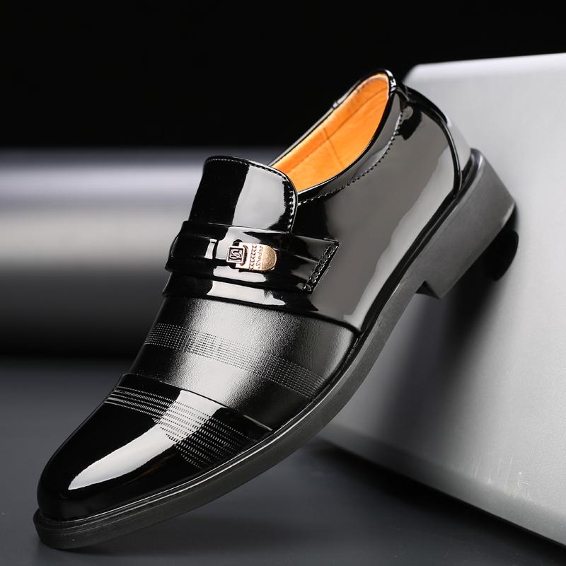 Men Formal PU Leather Shoes Black Business Casual Shoes JZ-9603 38 чорний
Men Formal PU Leather Shoes Black Business Casual Shoes JZ-9603 38 чорний