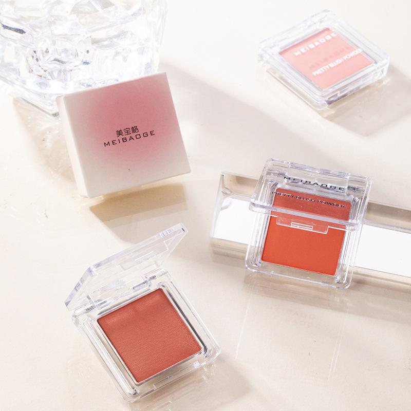 MEIBAOGE Matte Single Color Blush - Purple, Blue, Peach, Apricot Highlight & Contour.
MEIBAOGE Matte Single Color Blush - Purple, Blue, Peach, Apricot Highlight & Contour.