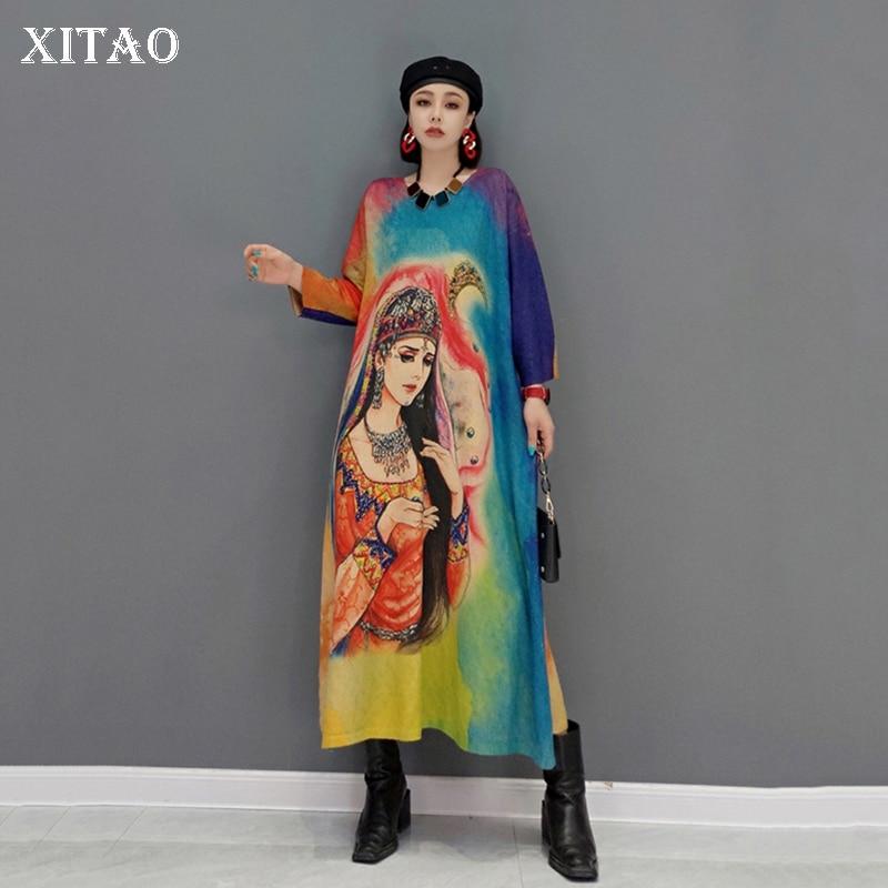 XITAO модное вязаное платье большого размера, модное контрастное цветное платье, весна-осень, новое темпераментное женское платье с длинными рукавами WMD2286
XITAO модное вязаное платье большого размера, модное контрастное цветное платье, весна-осень, новое темпераментное женское платье с длинными рукавами WMD2286
