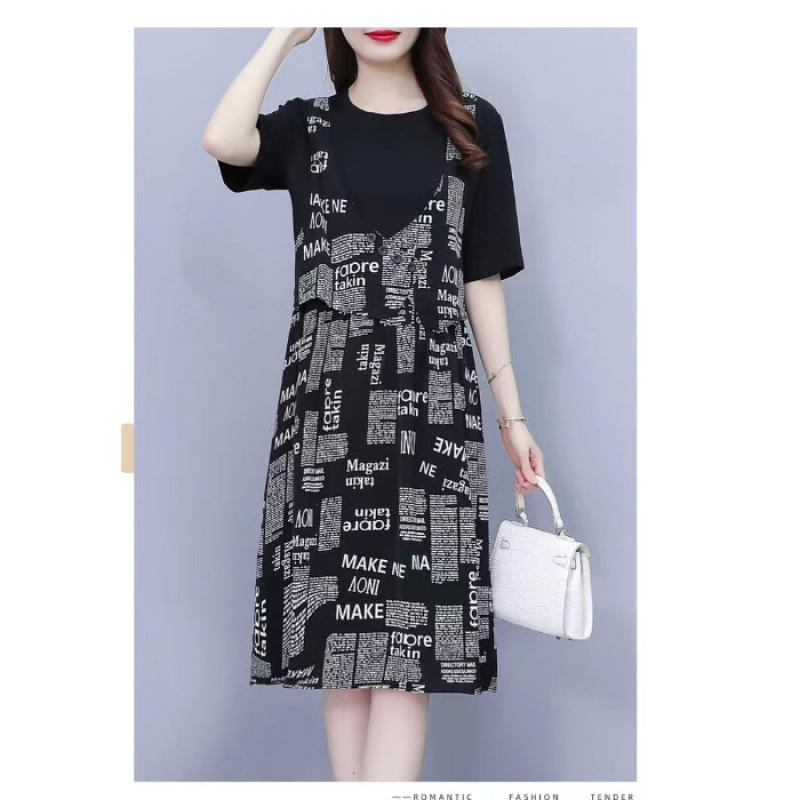 European-Style Plus Size Two-Piece Dress, Belly-Hiding & Slimming Over-the-Knee Skirt, Summer 2026 2XL
European-Style Plus Size Two-Piece Dress, Belly-Hiding & Slimming Over-the-Knee Skirt, Summer 2026 2XL