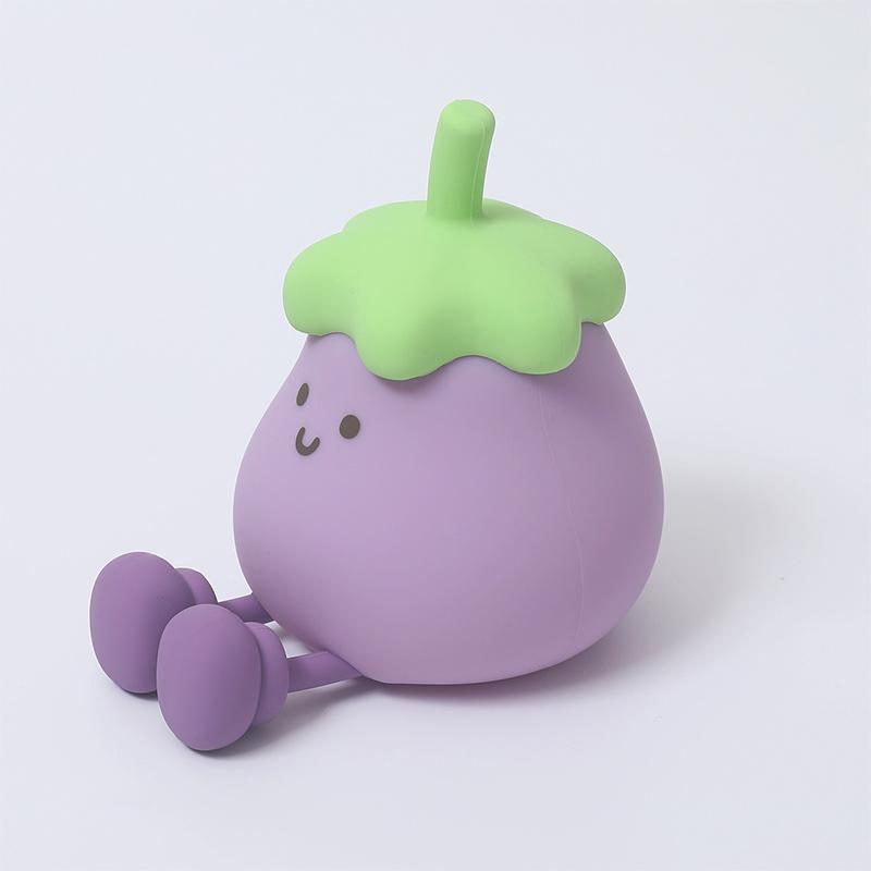 LED Cute Eggplant Night Light Dimmable Nursery Eggplant Lamps Super Squishy Silicone USB Rechargeable Touch Control Night Lamp
LED Cute Eggplant Night Light Dimmable Nursery Eggplant Lamps Super Squishy Silicone USB Rechargeable Touch Control Night Lamp