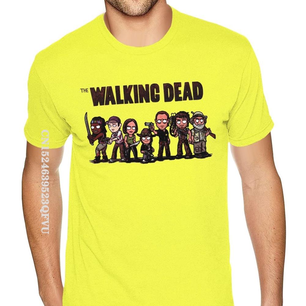Cute The Walking Dead Stylized Cartoon Tee Shirts Men Gothic Style Anime Tshirt Pure Cotton Kawaii Style Tee Shirt 3XL
Cute The Walking Dead Stylized Cartoon Tee Shirts Men Gothic Style Anime Tshirt Pure Cotton Kawaii Style Tee Shirt 3XL