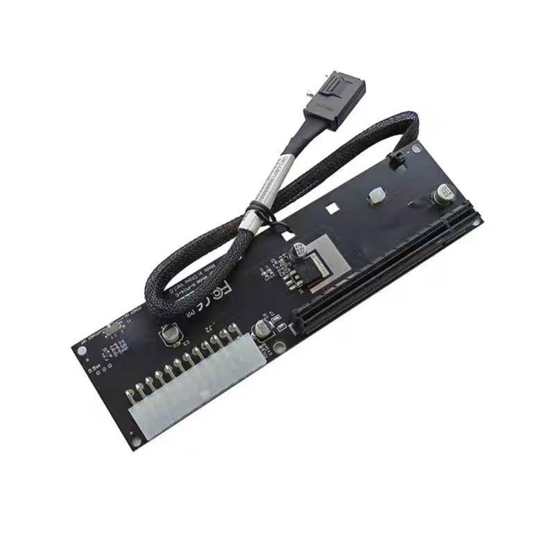 Адаптер графічної карти зовнішнього підключення NVMe M.2 до SFF 8612 для карти розширення комп’ютера
Адаптер графічної карти зовнішнього підключення NVMe M.2 до SFF 8612 для карти розширення комп’ютера