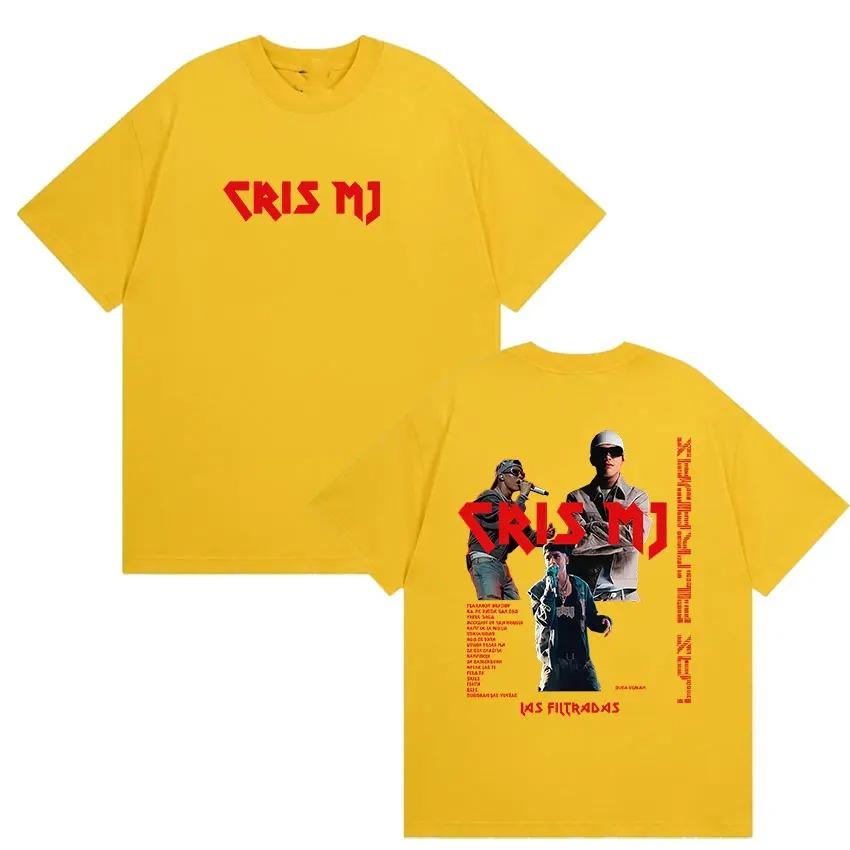 2026 Rapper Cris MJ Album Tour Graphic T Shirts Unisex Vintage Fashion Oversized Cotton Tshirt Hip Hop Pop Music Clothing 4XL
2026 Rapper Cris MJ Album Tour Graphic T Shirts Unisex Vintage Fashion Oversized Cotton Tshirt Hip Hop Pop Music Clothing 4XL
