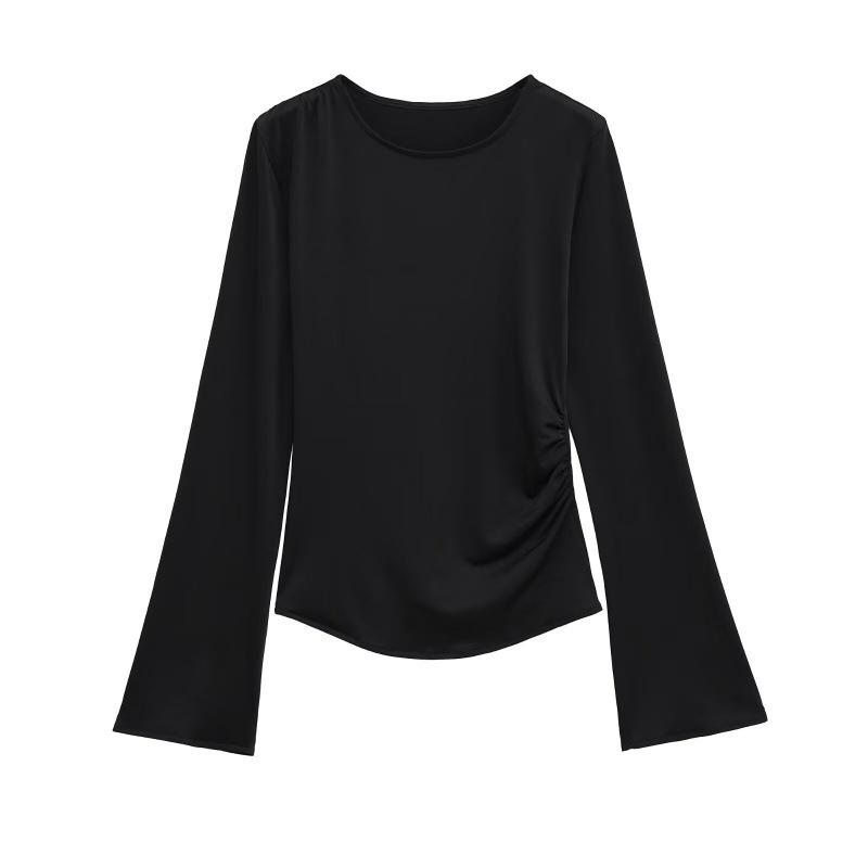 Autumn 2025 Women s Loose European Style Long Sleeve Top Large чорний
Autumn 2025 Women s Loose European Style Long Sleeve Top Large чорний