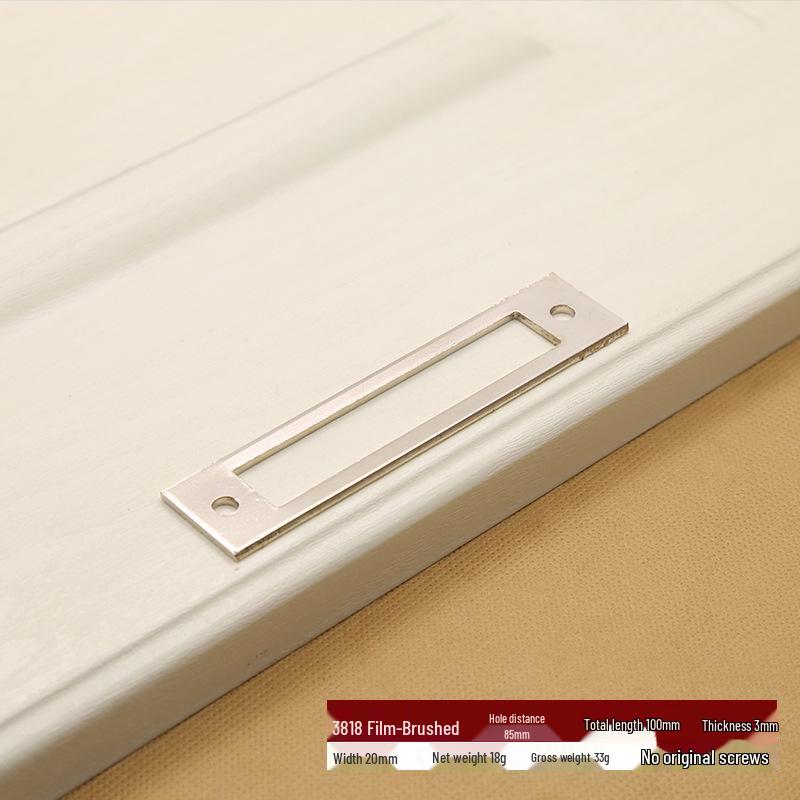 Вбудована невидима ручка розсувних дверей з цинкового сплаву Brushed Matte Two-Tone
Вбудована невидима ручка розсувних дверей з цинкового сплаву Brushed Matte Two-Tone