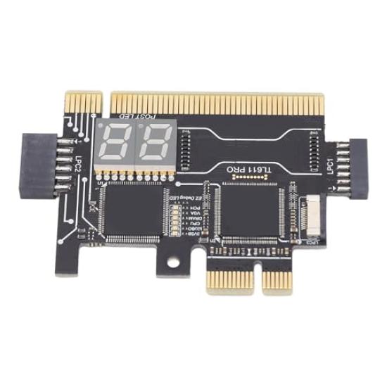 Card PC Detection Motherboard Diagnostic Card Laptop Desktop Post LED Indicator PC Motherboard Debug Analyzer TL611 Pro PCI-E PCI-E
Card PC Detection Motherboard Diagnostic Card Laptop Desktop Post LED Indicator PC Motherboard Debug Analyzer TL611 Pro PCI-E PCI-E