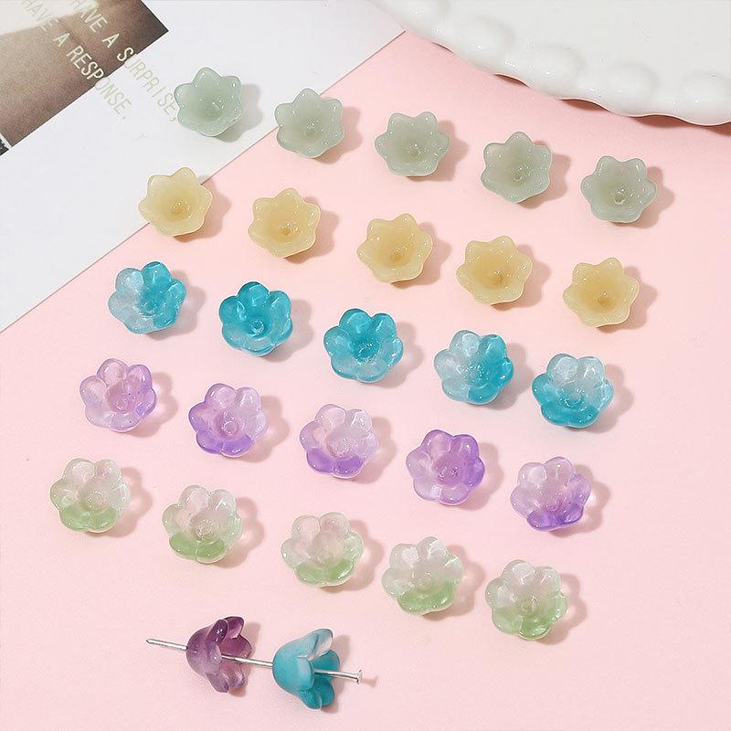 Handmade Glass Beads: Imitation Jade Lily of the Valley Necklace & Bracelet Jewelry 12x7mm, Hole ~1mm, 10 pieces/pack
Handmade Glass Beads: Imitation Jade Lily of the Valley Necklace & Bracelet Jewelry 12x7mm, Hole ~1mm, 10 pieces/pack