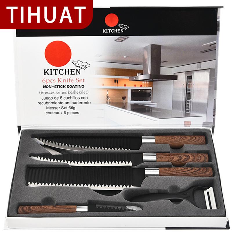 TIHUAT Шестисекционный фруктовый нож, круглый цилиндр, волнистые ножницы шеф-повара с правым углом, нож для очистки
TIHUAT Шестисекционный фруктовый нож, круглый цилиндр, волнистые ножницы шеф-повара с правым углом, нож для очистки