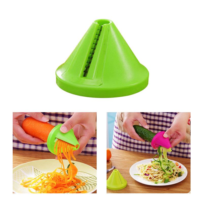Салат Морковь Cutter Воронка Спиральный среза Овощной Shred Кухня Инструмент
Салат Морковь Cutter Воронка Спиральный среза Овощной Shred Кухня Инструмент