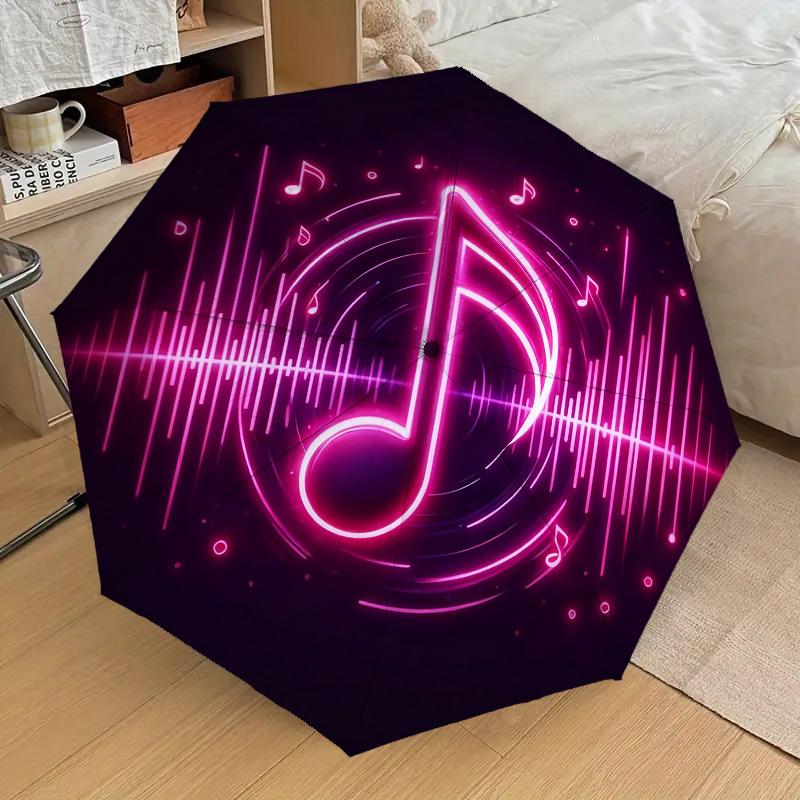 1pc Music Soundwave Automatic Folding Umbrella, Heavy Duty 8 Rib Iron Frame, Suitable for Travel, Daily Use, Birthday, Decor Gift 21
1pc Music Soundwave Automatic Folding Umbrella, Heavy Duty 8 Rib Iron Frame, Suitable for Travel, Daily Use, Birthday, Decor Gift 21