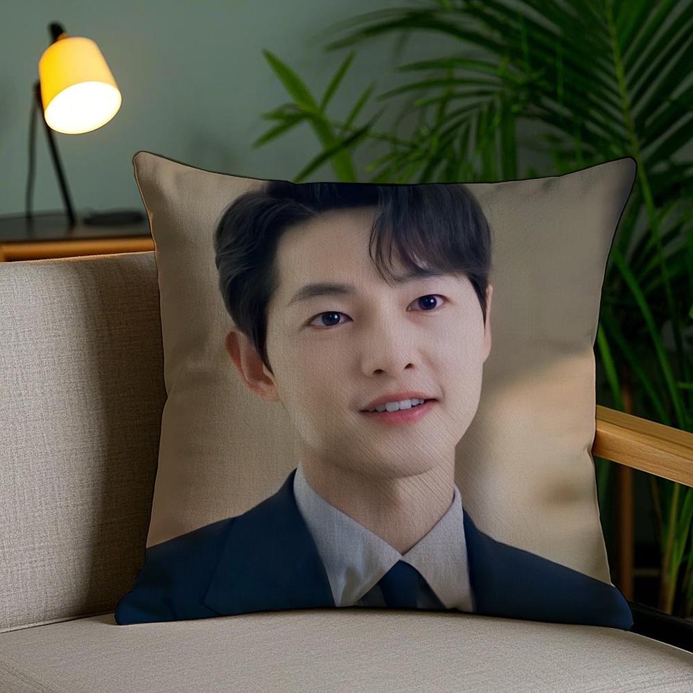 SSong JJoongki ACTOR Pillow Case Silky Elegant Comfort Sofa Bed Invisible Zipper 30X30cm
SSong JJoongki ACTOR Pillow Case Silky Elegant Comfort Sofa Bed Invisible Zipper 30X30cm