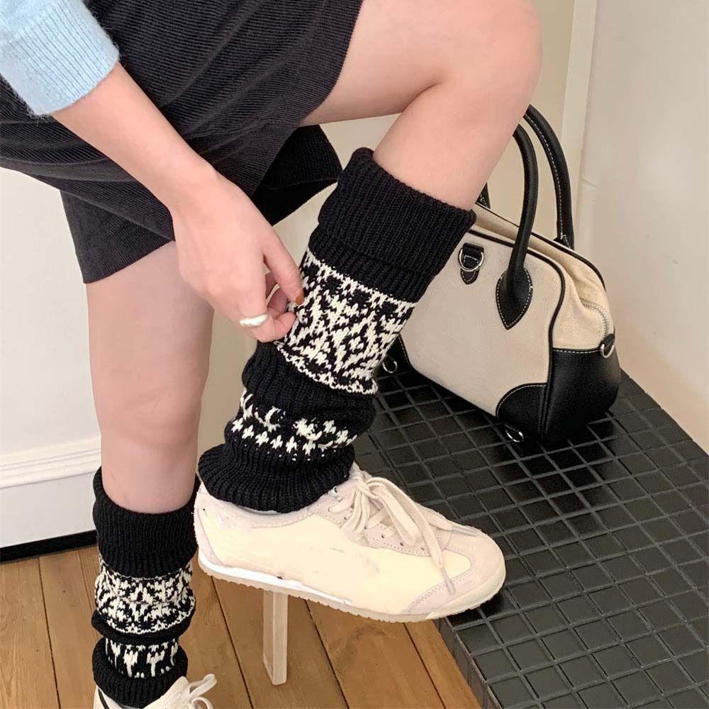 Lolita Maillard Leg Warmer Patchwork Knitted Leg Covers Fashion Leg Socks Women темно серый
Lolita Maillard Leg Warmer Patchwork Knitted Leg Covers Fashion Leg Socks Women темно серый