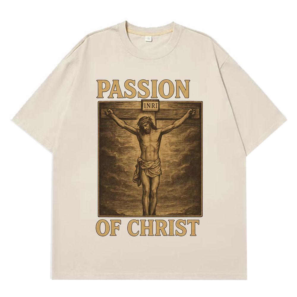 Passion of Christ Vintage Fashion Graphic Tshirt Unisex Women Loose and Casual Tshirt Shortsleeved 100 Cotton Hiphop Tshirts 4XL
Passion of Christ Vintage Fashion Graphic Tshirt Unisex Women Loose and Casual Tshirt Shortsleeved 100 Cotton Hiphop Tshirts 4XL