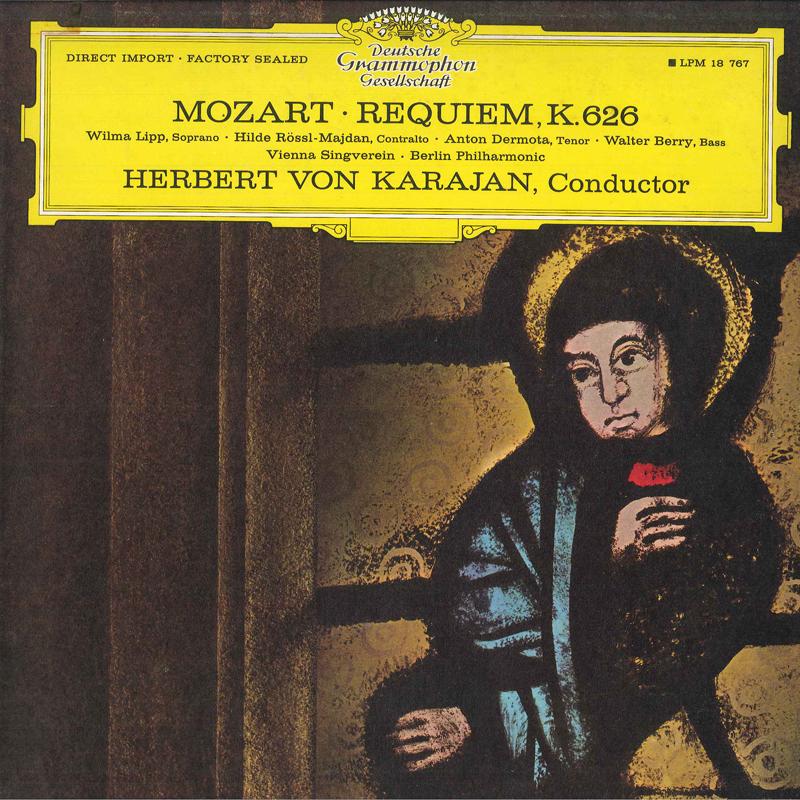 LP Record BERLIN PHILHARMONIC HERBERT VON KA Mozart Requiem K. 626 LPM18767 DEUTSCHE GRAMM 1965 US Classical Used
LP Record BERLIN PHILHARMONIC HERBERT VON KA Mozart Requiem K. 626 LPM18767 DEUTSCHE GRAMM 1965 US Classical Used