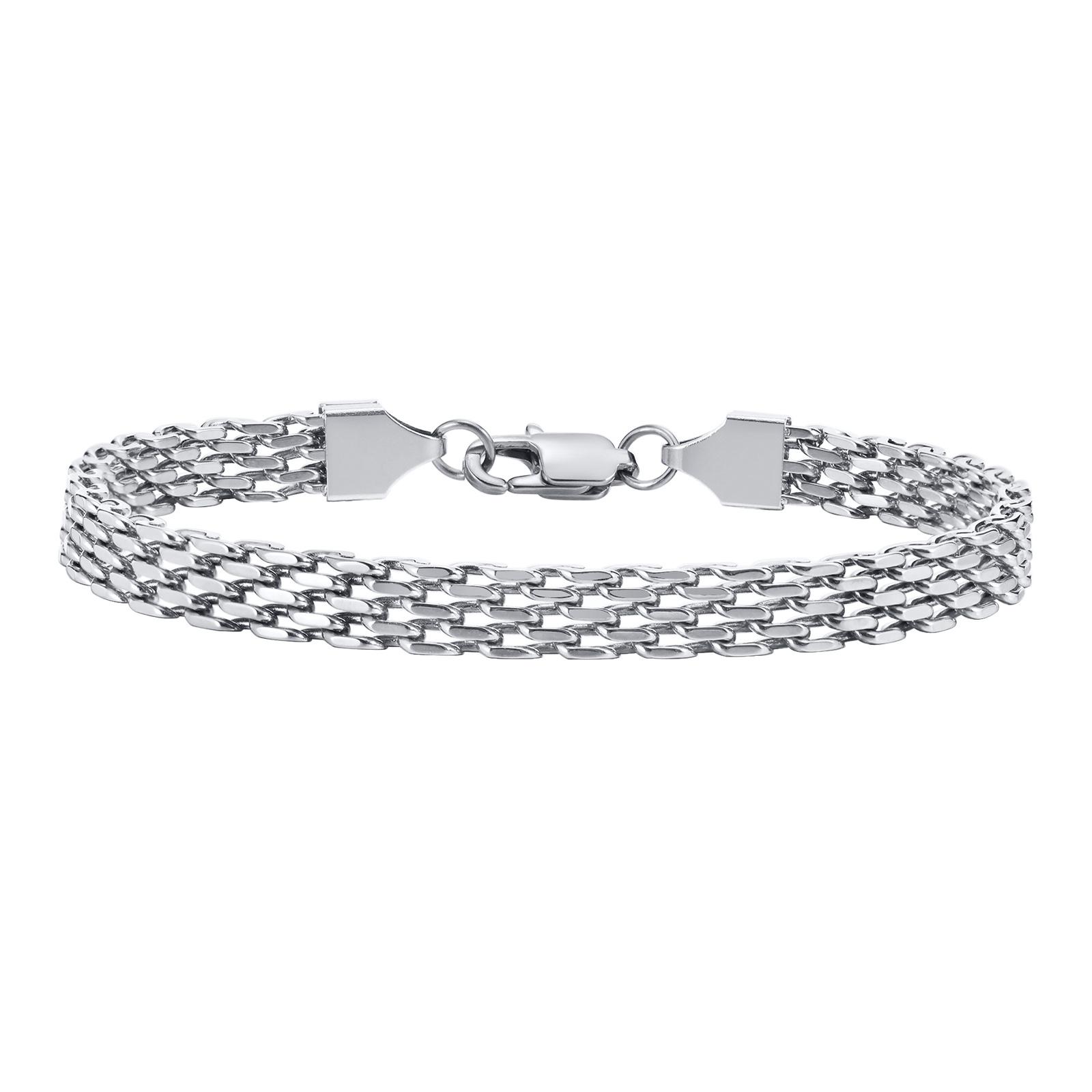 Chain Bracelet For Women Men, Mesh Link Stainless Steel Bracelet Gold Plated,Minimalist Stackable Jewelry 17cm
Chain Bracelet For Women Men, Mesh Link Stainless Steel Bracelet Gold Plated,Minimalist Stackable Jewelry 17cm