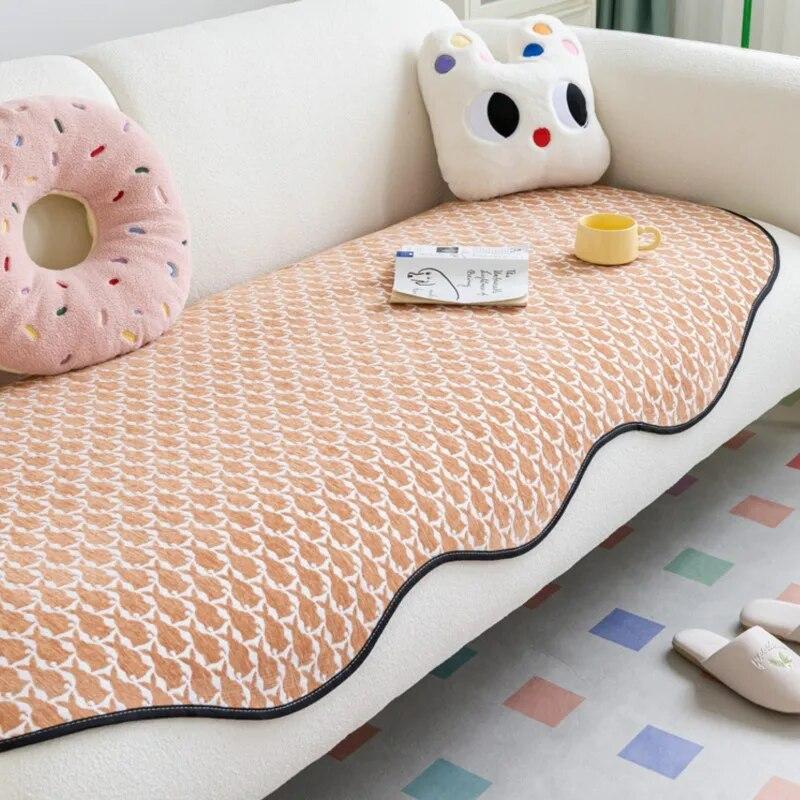 Чехол для дивана из синели с рисунком кролика для декора гостиной, Нескользящий коврик, защитный чехол для дивана, универсальное полотенце с неровностями 70x70cm
Чехол для дивана из синели с рисунком кролика для декора гостиной, Нескользящий коврик, защитный чехол для дивана, универсальное полотенце с неровностями 70x70cm