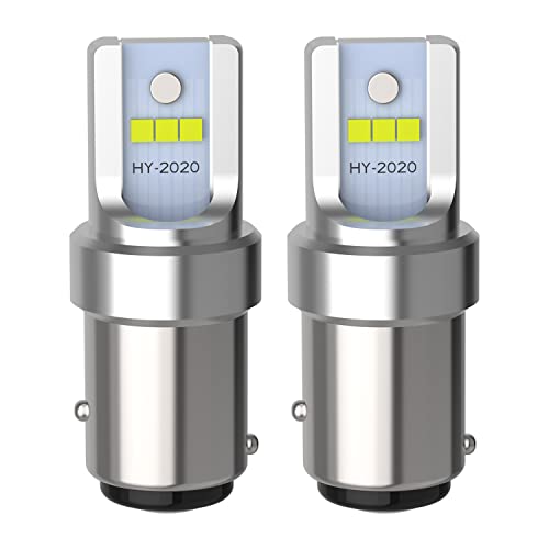 YOBISS25 Double Bulb Back Lamp LED Bulb Explosive 6-Set CSP2020 LED Chip Equipped with 12V-24V Car Reverse Light BAY15DP21/5W1157 Compatible Whit
YOBISS25 Double Bulb Back Lamp LED Bulb Explosive 6-Set CSP2020 LED Chip Equipped with 12V-24V Car Reverse Light BAY15DP21/5W1157 Compatible Whit