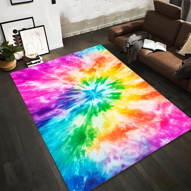 Colorful Tie-Dye Pattern Area Rug for Living Room or Bedroom Decor Suitable for use as an anti-slip for living room bedroom sofas 40x60cm( 15x23in )
Colorful Tie-Dye Pattern Area Rug for Living Room or Bedroom Decor Suitable for use as an anti-slip for living room bedroom sofas 40x60cm( 15x23in )