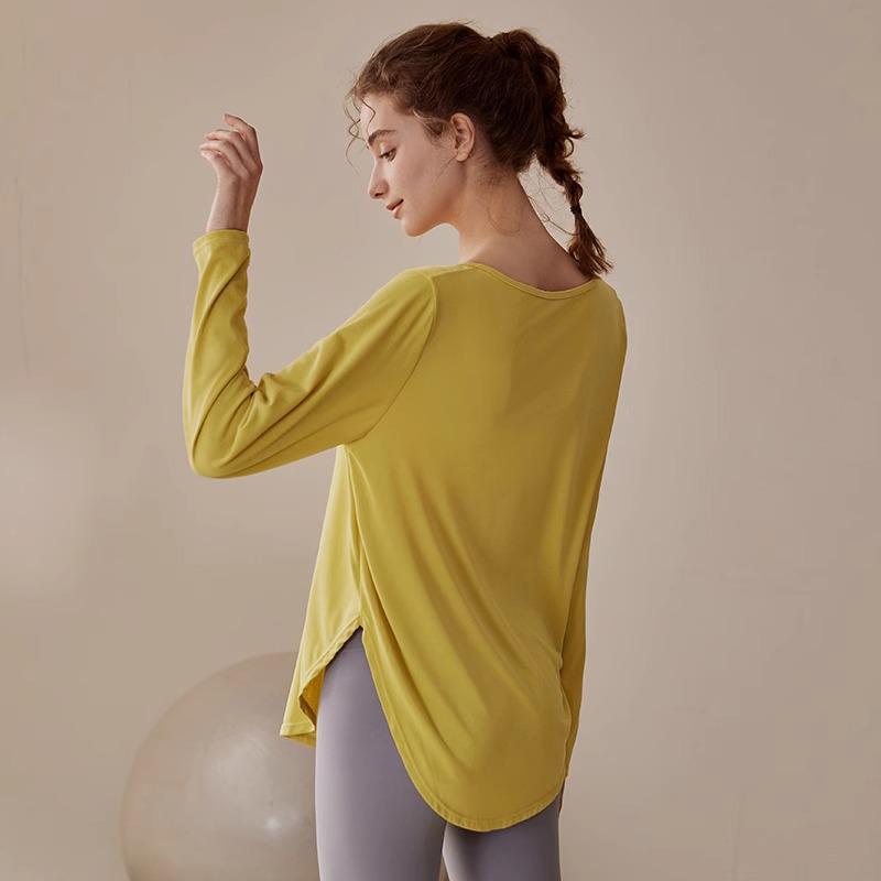 Women s 2023 Long Sleeve Yoga Top - Spring Autumn Loose Fit for Running, Pilates, and Fitness Small
Women s 2023 Long Sleeve Yoga Top - Spring Autumn Loose Fit for Running, Pilates, and Fitness Small