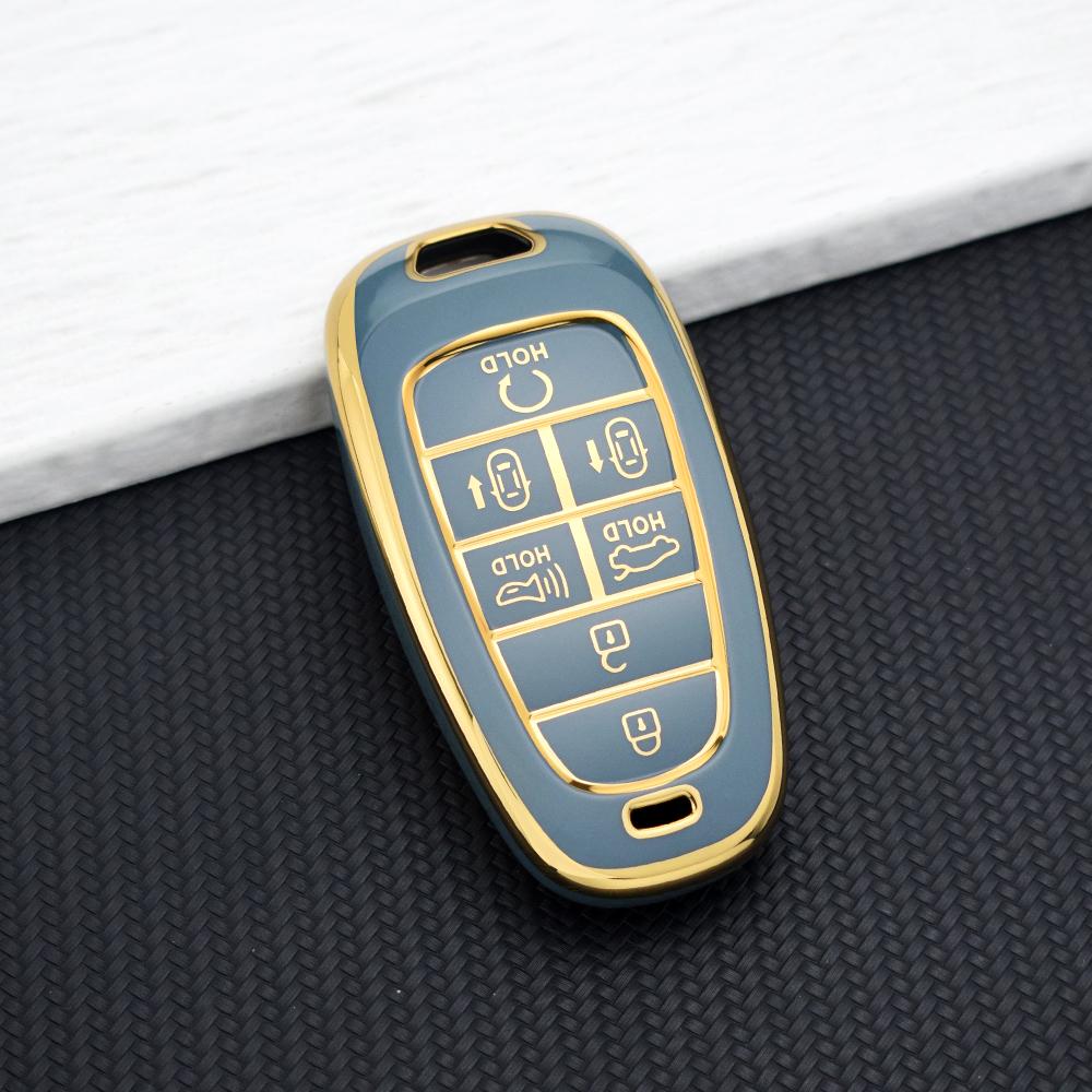 TPU Key Fob Case for Hyundai Sonata/Nexo DN8/Santa Fe TM/Tucson NX4/Staria/Ioniq 7 Buttons Protective Car Key Cover Accessories
TPU Key Fob Case for Hyundai Sonata/Nexo DN8/Santa Fe TM/Tucson NX4/Staria/Ioniq 7 Buttons Protective Car Key Cover Accessories