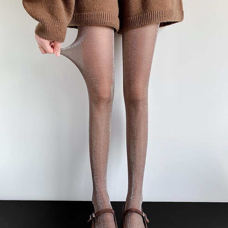 Блестящие колготки Y2K для вечеринок, женские сексуальные прозрачные облегающие колготки для девушек, люрекс, металлический блеск, праздничные чулки One Size коричневый
Блестящие колготки Y2K для вечеринок, женские сексуальные прозрачные облегающие колготки для девушек, люрекс, металлический блеск, праздничные чулки One Size коричневый