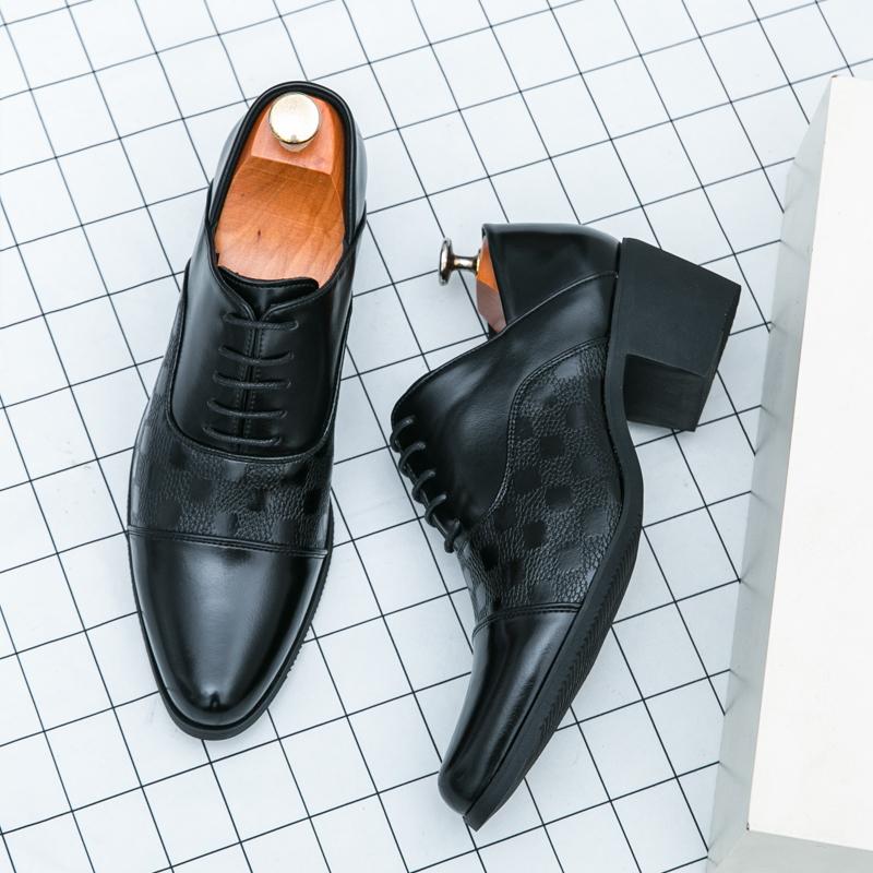 Высококачественные Толстые Высокие Каблуки 6см Британская Социальная Обувь Мужские Броги Платформа Кожаная Обувь Мужская Формальная Деловая Кожа Для Мужчин 38
Высококачественные Толстые Высокие Каблуки 6см Британская Социальная Обувь Мужские Броги Платформа Кожаная Обувь Мужская Формальная Деловая Кожа Для Мужчин 38