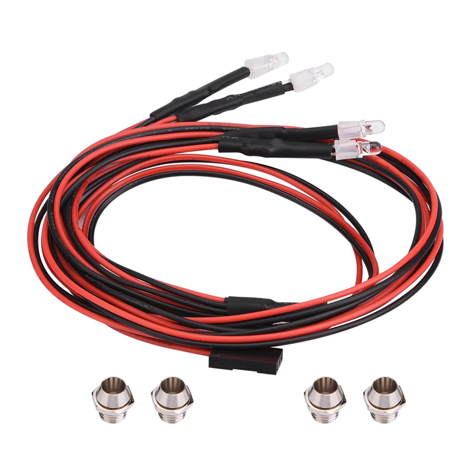 4PCS RC Car LED Light, High Simulation Low Energy Consumption RC Hdlight for Model Drift Car
4PCS RC Car LED Light, High Simulation Low Energy Consumption RC Hdlight for Model Drift Car