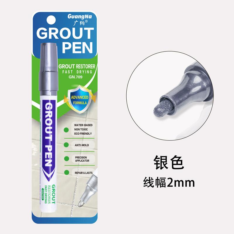 Tile Grout Pen For Bathrooms Moisture-Resistant, , Mold-Resistant Floor Color Correction Pen -Up Paint Pen One Size срібний
Tile Grout Pen For Bathrooms Moisture-Resistant, , Mold-Resistant Floor Color Correction Pen -Up Paint Pen One Size срібний