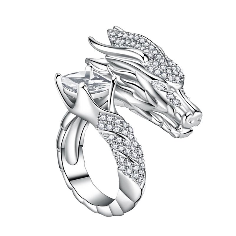 Huitan 2025 Dragon Rings for Women/Men White/Red/Green/Blue CZ Gorgeous Adjustable Opening Rings Hip Hop Zircon Drop Shipping resizable
Huitan 2025 Dragon Rings for Women/Men White/Red/Green/Blue CZ Gorgeous Adjustable Opening Rings Hip Hop Zircon Drop Shipping resizable