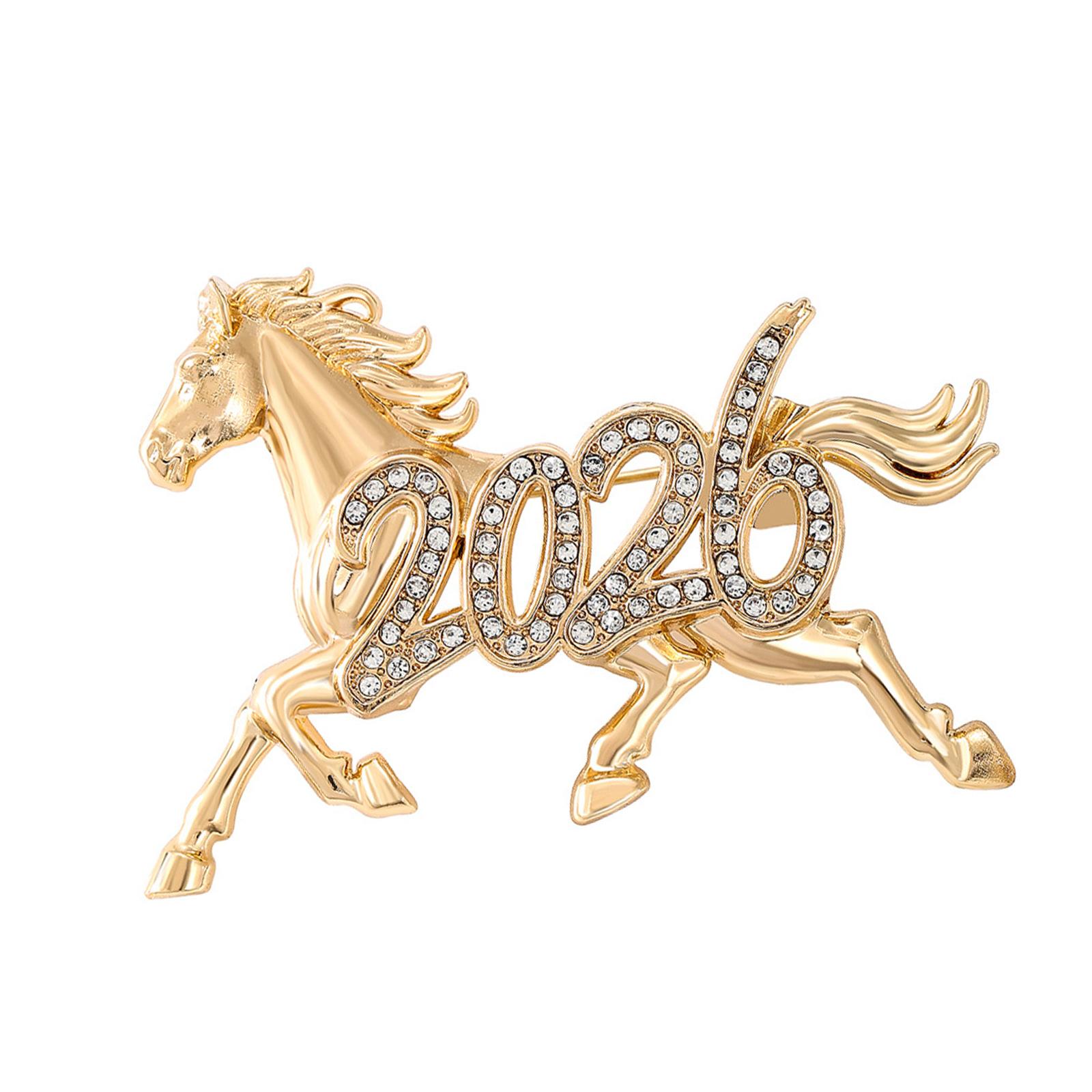 Ideal Gift Chinese Zodiacs Horse Pin for New Year Birthdays Premium Alloy with Detailed 3D Craftsmanship Perfect Present
Ideal Gift Chinese Zodiacs Horse Pin for New Year Birthdays Premium Alloy with Detailed 3D Craftsmanship Perfect Present