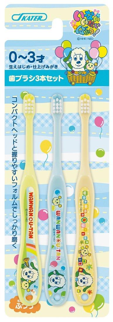 Skater toothbrush for years normal set of 15 infants, 0-3 old, bristles, 3, peek-a-boo TB4T-A
Skater toothbrush for years normal set of 15 infants, 0-3 old, bristles, 3, peek-a-boo TB4T-A