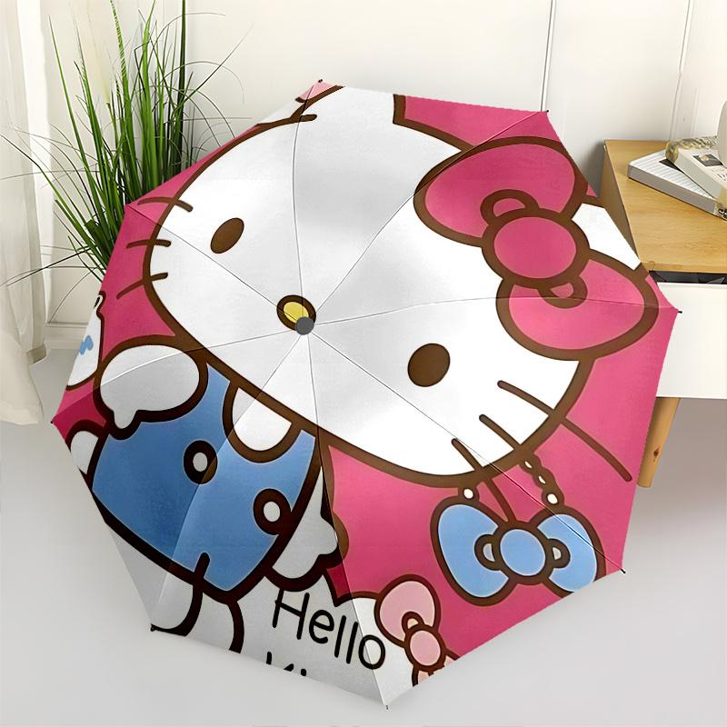 1pc Hello Kitty Automatic Opening/Closing Umbrella with Convenient Three-Fold Design, 8-Bone Iron Frame, Outdoor Use, Perfect Gift for Fans, Travelers
1pc Hello Kitty Automatic Opening/Closing Umbrella with Convenient Three-Fold Design, 8-Bone Iron Frame, Outdoor Use, Perfect Gift for Fans, Travelers