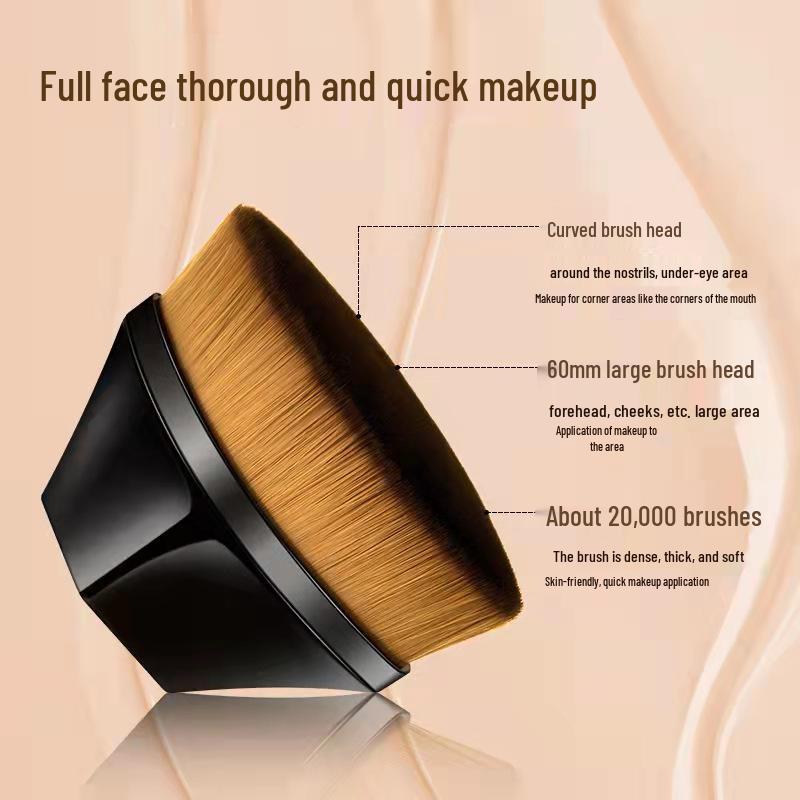Petal Magic No. 55 Seamless Foundation Brush - Portable, Non-Absorbent Makeup Tool Small чёрный
Petal Magic No. 55 Seamless Foundation Brush - Portable, Non-Absorbent Makeup Tool Small чёрный