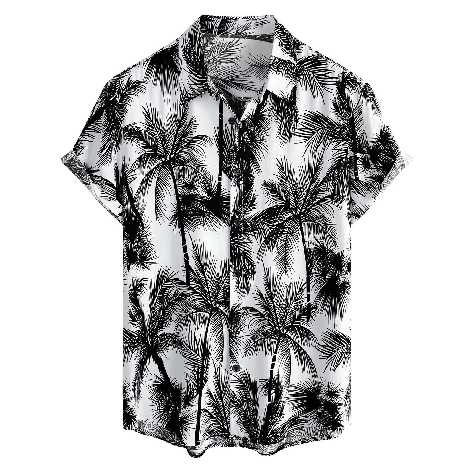 Мужская рубашка с коротким рукавом, повседневная модная принтованная рубашка на пуговицах, кардиган с нагрудным карманом S чёрный
Мужская рубашка с коротким рукавом, повседневная модная принтованная рубашка на пуговицах, кардиган с нагрудным карманом S чёрный