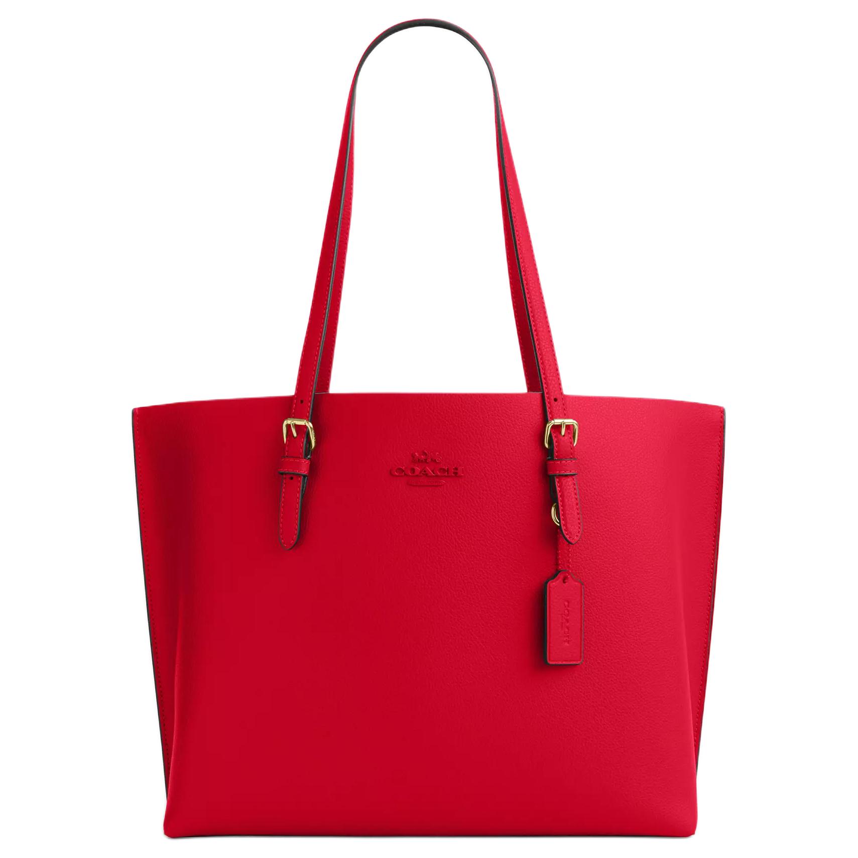 Coach Mollie Logo Zip Closure Leather Tote Bag Women Tote Bags Red CV968-IMUP7 Basic Set (Bag+Dust Bag)
Coach Mollie Logo Zip Closure Leather Tote Bag Women Tote Bags Red CV968-IMUP7 Basic Set (Bag+Dust Bag)