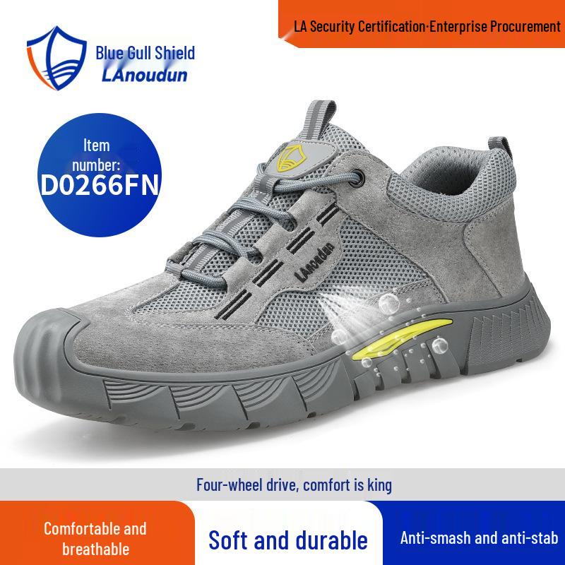 Blue Gull Shield Men s Four Seasons Anti-Smash, Anti-Puncture, 10KV Insulated, Wear-Resistant, Comfortable Safety Work Shoes
Blue Gull Shield Men s Four Seasons Anti-Smash, Anti-Puncture, 10KV Insulated, Wear-Resistant, Comfortable Safety Work Shoes