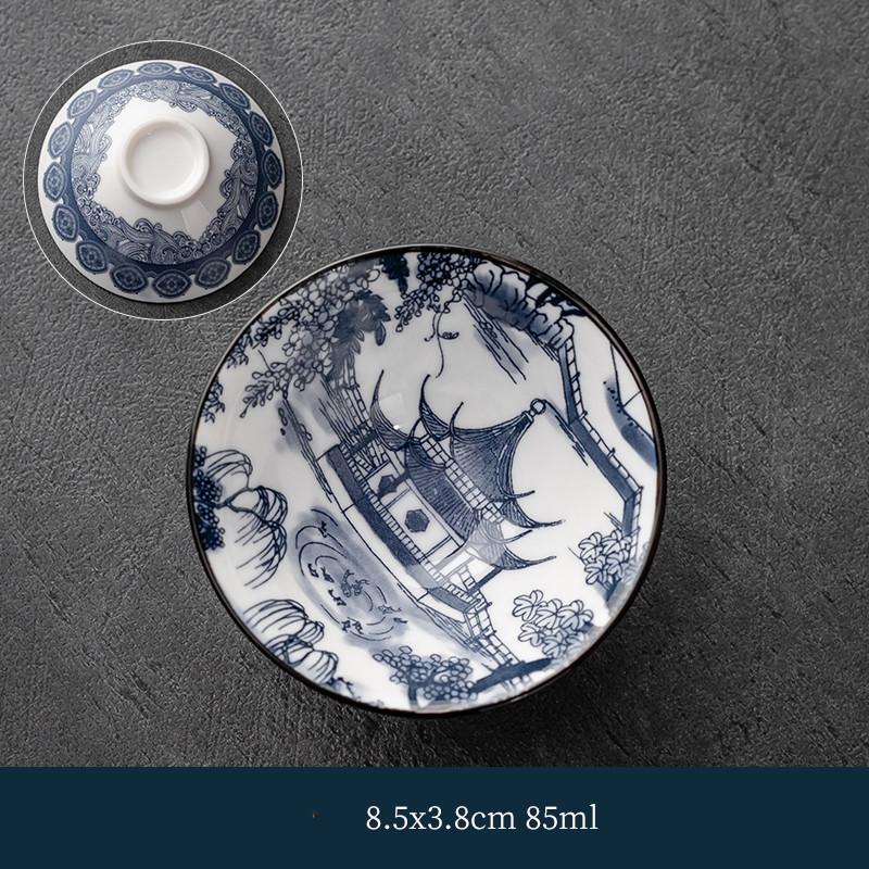 Chinese Teaware Supplies Blue and White Ceramic Teacup Handmade Boutique Master Cup Home Tea Ceremony Accessories Hat Cup
Chinese Teaware Supplies Blue and White Ceramic Teacup Handmade Boutique Master Cup Home Tea Ceremony Accessories Hat Cup