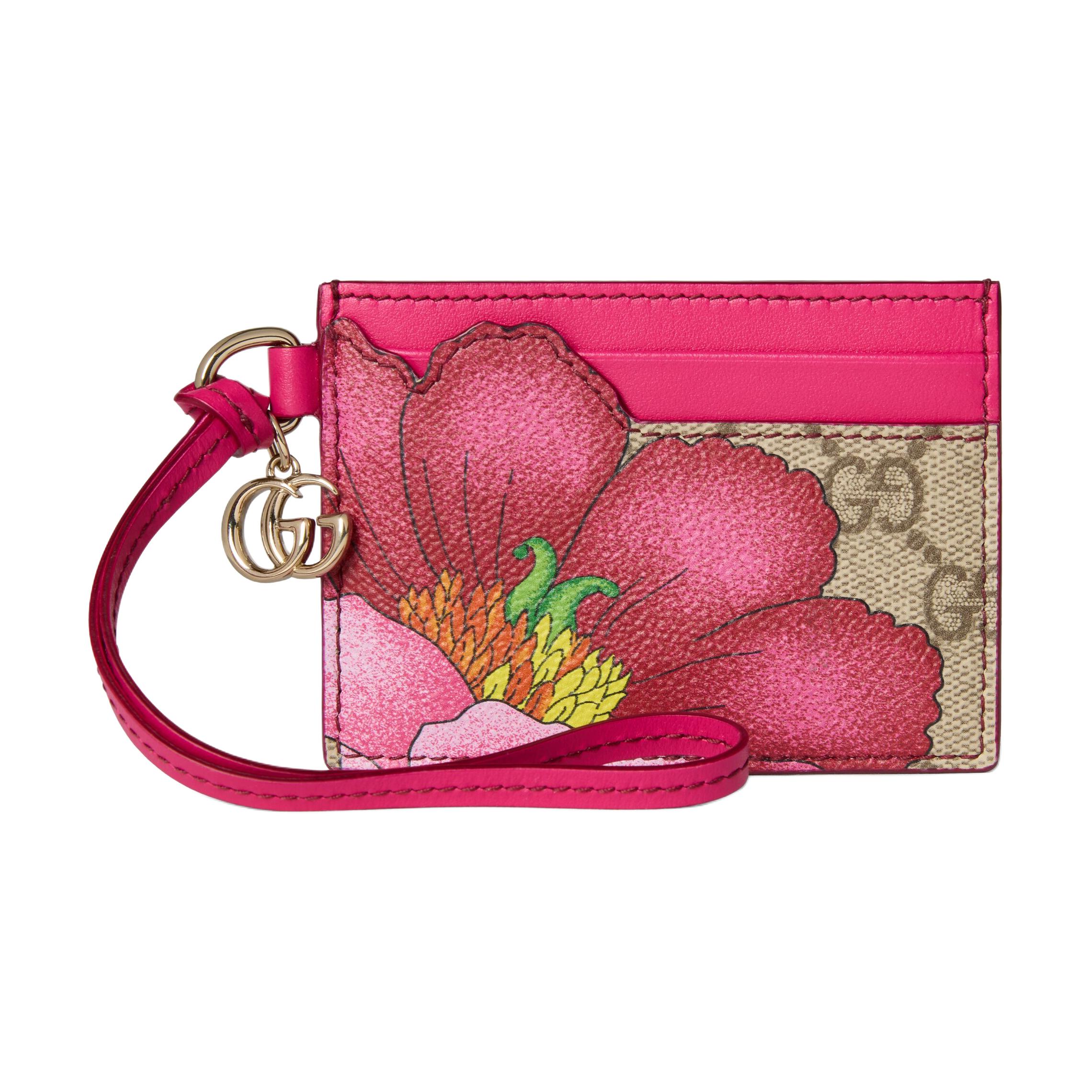 Gucci GG Supreme Floral Print Card Holder, Canvas Fuchsia Leather Trim, Women s Key Pouch for Daily Shopping Travel 847384-FAE8G-8668 Basic Set (Bag+Dust Bag)
Gucci GG Supreme Floral Print Card Holder, Canvas Fuchsia Leather Trim, Women s Key Pouch for Daily Shopping Travel 847384-FAE8G-8668 Basic Set (Bag+Dust Bag)