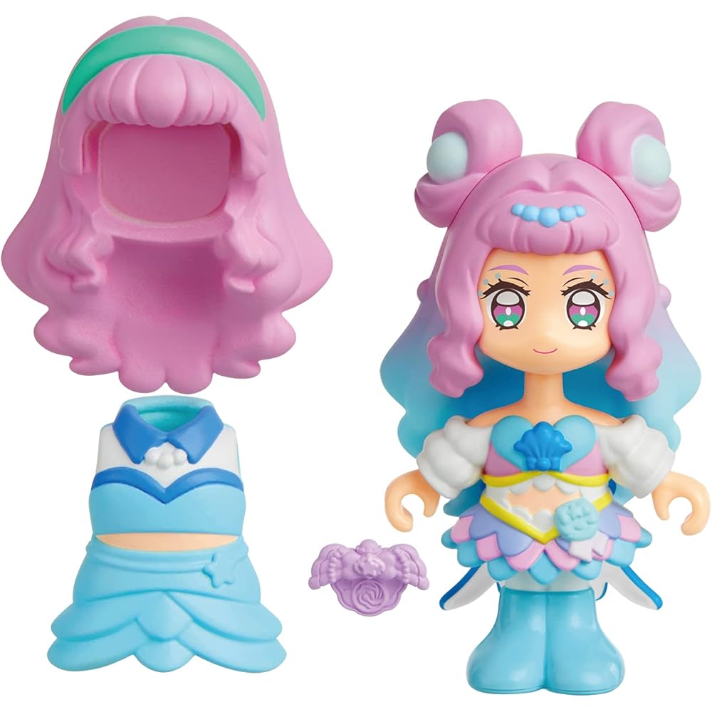 Bandai Tropical-Rouge Precure Cure La Mer Doll Toy with Accessories for Kids
Bandai Tropical-Rouge Precure Cure La Mer Doll Toy with Accessories for Kids